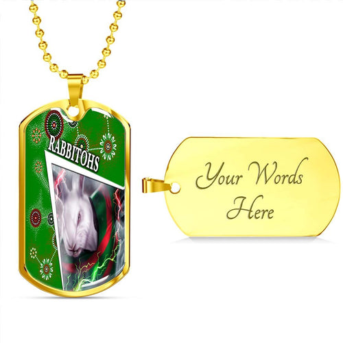 Vibe Hoodie Dog Tag - South Sydney Rabbitohs Special Style - Rugby Team Dog Tag