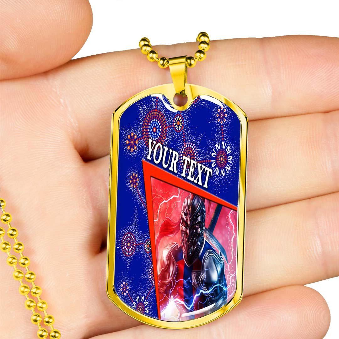 Vibe Hoodie Dog Tag - (Custom) Newcastle Knights Special Style - Rugby Team Dog Tag