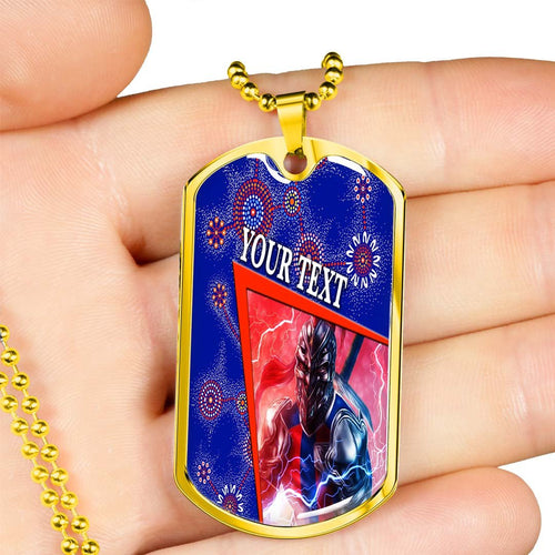 Vibe Hoodie Dog Tag - (Custom) Newcastle Knights Special Style - Rugby Team Dog Tag