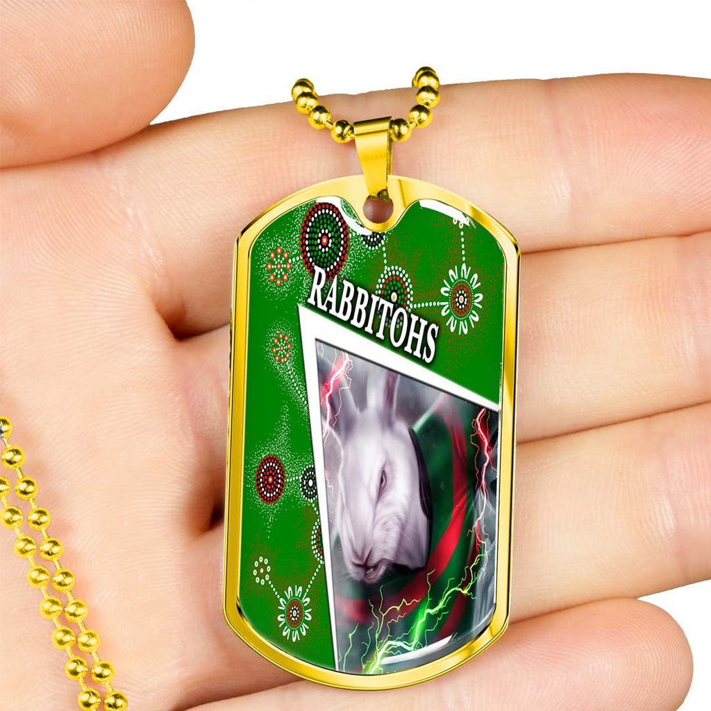 Vibe Hoodie Dog Tag - South Sydney Rabbitohs Special Style - Rugby Team Dog Tag