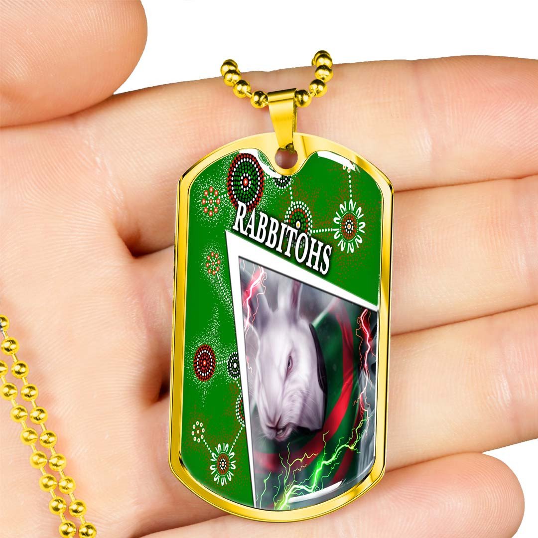 Vibe Hoodie Dog Tag - South Sydney Rabbitohs Special Style - Rugby Team Dog Tag