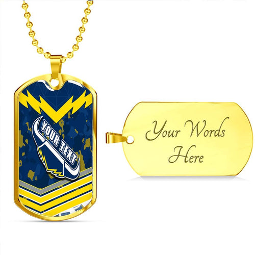 Vibe Hoodie Dog Tag - (Custom) North Queensland Cowboys Camo Style - Rugby Team Dog Tag