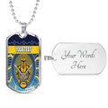 Vibe Hoodie Dog Tag - (Custom) Gold Coast Titans Naidoc New - Rugby Team Dog Tag