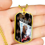 Vibe Hoodie Dog Tag - (Custom) Wests Tigers Special Style - Rugby Team Dog Tag