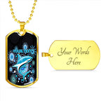 Vibe Hoodie Dog Tag - (Custom) Cronulla-Sutherland Sharks Indigenous Black - Rugby Team Dog Tag Dog Tag