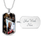 Vibe Hoodie Dog Tag - (Custom) Wests Tigers Special Style - Rugby Team Dog Tag