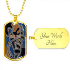 Vibe Hoodie Dog Tag - (Custom) Parramatta Eels Indigenous Special Style - Rugby Team Dog Tag