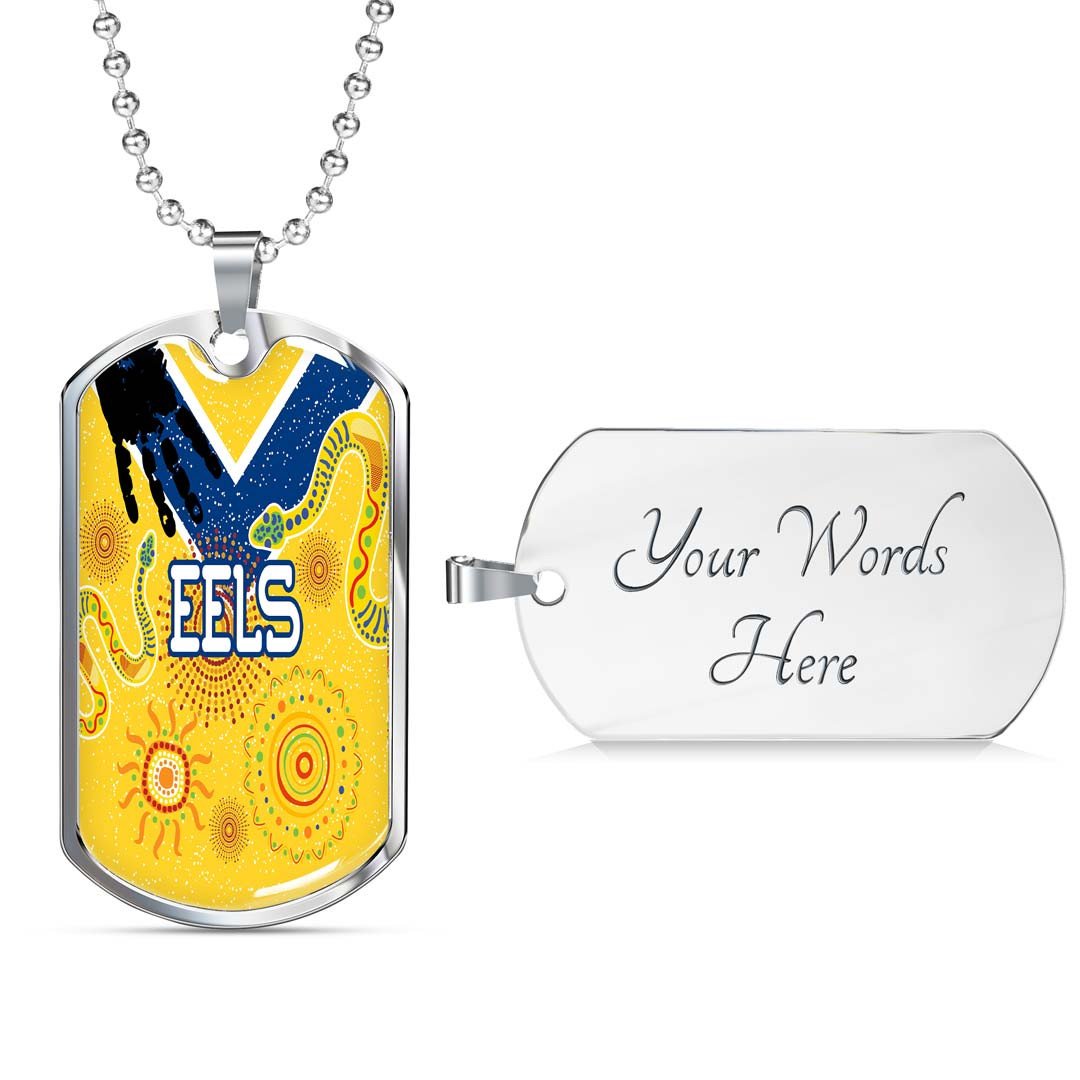 Vibe Hoodie Dog Tag - Parramatta Eels Special Indigenous - Rugby Team Dog Tag