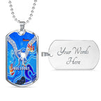 Vibe Hoodie Dog Tag - Canterbury-Bankstown Bulldogs Naidoc - Rugby Team Dog Tag