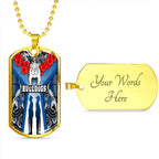Vibe Hoodie Dog Tag - Canterbury-Bankstown Bulldogs - Rugby Team Dog Tag