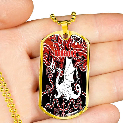 Vibe Hoodie Dog Tag - St. George Illawarra Dragons Indigenous Limited Edition - Rugby Team Dog Tag