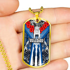 Vibe Hoodie Dog Tag - Canterbury-Bankstown Bulldogs - Rugby Team Dog Tag
