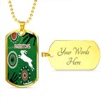 Vibe Hoodie Dog Tag - South Sydney Rabbitohs Unique Indigenous- Rugby Team Dog Tag