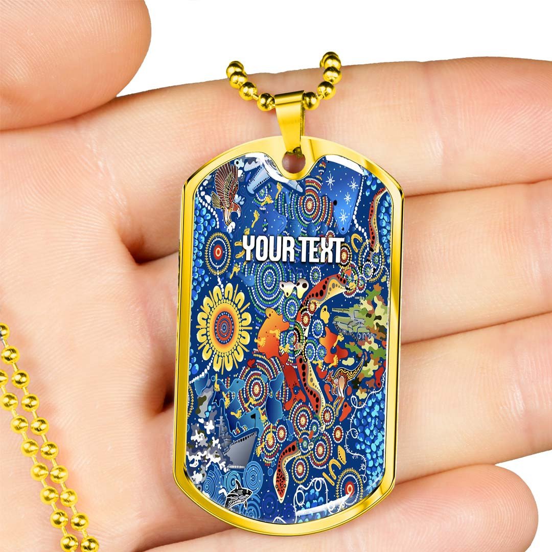 Vibe Hoodie Dog Tag - (Custom) Parramatta Eels Indigenous Naidoc New - Rugby Team Dog Tag