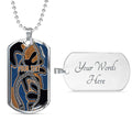 Vibe Hoodie Dog Tag - (Custom) Parramatta Eels Indigenous Special Style - Rugby Team Dog Tag