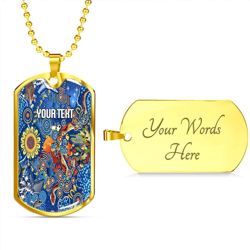 Vibe Hoodie Dog Tag - (Custom) Parramatta Eels Indigenous Naidoc New - Rugby Team Dog Tag