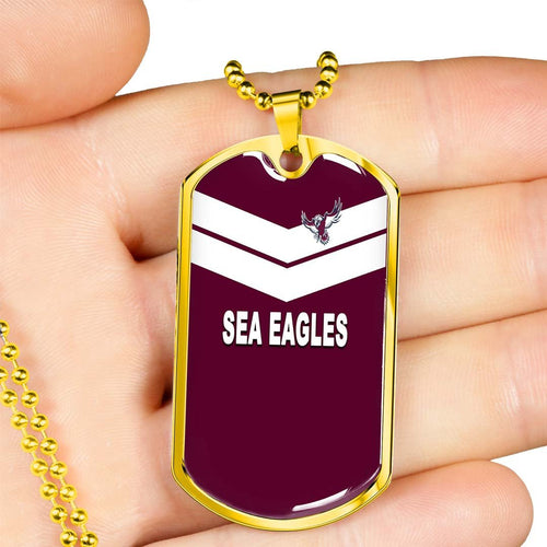 Vibe Hoodie Dog Tag - Manly-Warringah Sea Eagles Original - Rugby Team Dog Tag