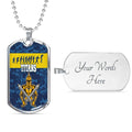 Vibe Hoodie Dog Tag - Gold Coast Titans Victory - Rugby Team Dog Tag