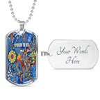 Vibe Hoodie Dog Tag - (Custom) Parramatta Eels Indigenous Naidoc New - Rugby Team Dog Tag