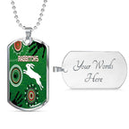 Vibe Hoodie Dog Tag - South Sydney Rabbitohs Unique Indigenous- Rugby Team Dog Tag