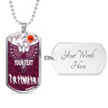 Vibe Hoodie Dog Tag - (Custom) Manly-Warringah Sea Eagles Camoflage Vibes - Rugby Team Dog Tag