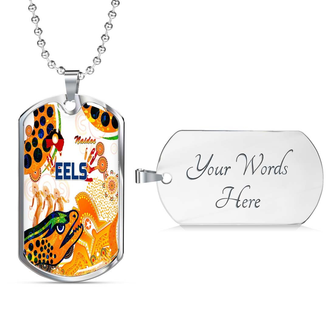 Vibe Hoodie Dog Tag - Parramatta Eels Heal Country - Heal Our Nation - Rugby Team Dog Tag