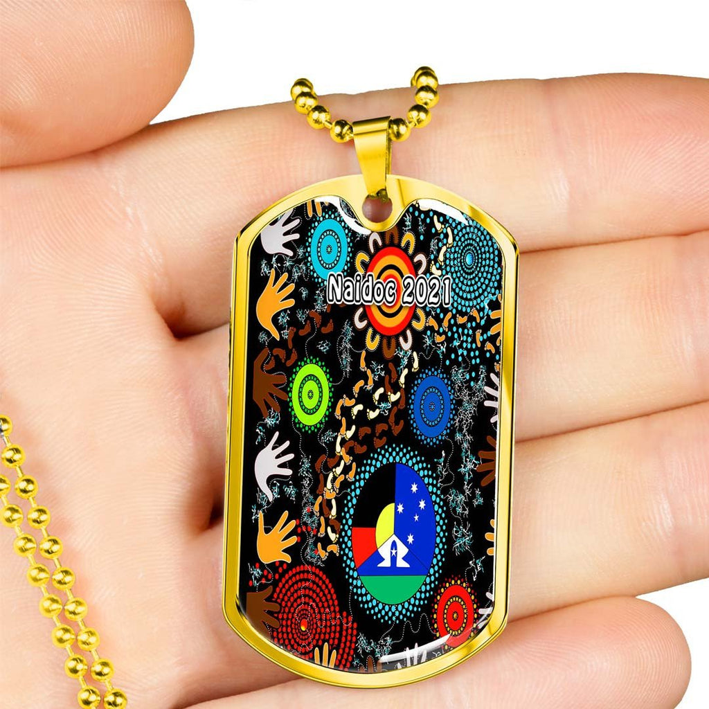Vibe Hoodie Dog Tag - (Custom) Indigenous Naidoc 2021 Dog Tag