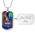 Vibe Hoodie Dog Tag - (Custom) Parramatta Eels Indigenous Naidoc 2021 - Rugby Team Dog Tag