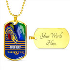 Vibe Hoodie Dog Tag - (Custom) Parramatta Eels Indigenous Naidoc 2021 - Rugby Team Dog Tag