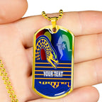 Vibe Hoodie Dog Tag - (Custom) Parramatta Eels Indigenous Naidoc 2021 - Rugby Team Dog Tag