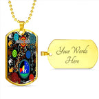 Vibe Hoodie Dog Tag - (Custom) Indigenous Naidoc 2021 Dog Tag