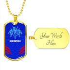 Vibe Hoodie Dog Tag - Delhi Capitals - Cricket Team Dog Tag