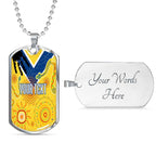 Vibe Hoodie Dog Tag - (Custom) Parramatta Eels Special Indigenous - Rugby Team Dog Tag