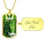 Vibe Hoodie Dog Tag - Canberra Raiders Anzac Day Camo - Rugby Team Dog Tag