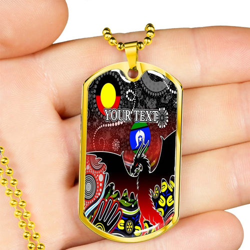 Vibe Hoodie Dog Tag - (Custom) St. George Illawarra Dragons Indigenous Special - Rugby Team Dog Tag