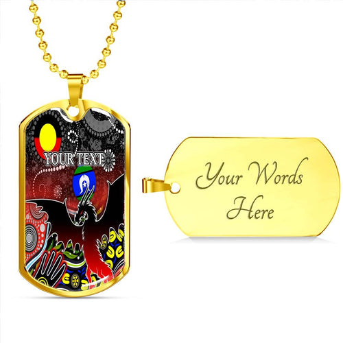 Vibe Hoodie Dog Tag - (Custom) St. George Illawarra Dragons Indigenous Special - Rugby Team Dog Tag
