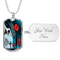 Vibe Hoodie Dog Tag - Cronulla-Sutherland Sharks Anzac Day New - Rugby Team Dog Tag