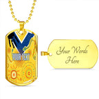 Vibe Hoodie Dog Tag - (Custom) Parramatta Eels Special Indigenous - Rugby Team Dog Tag
