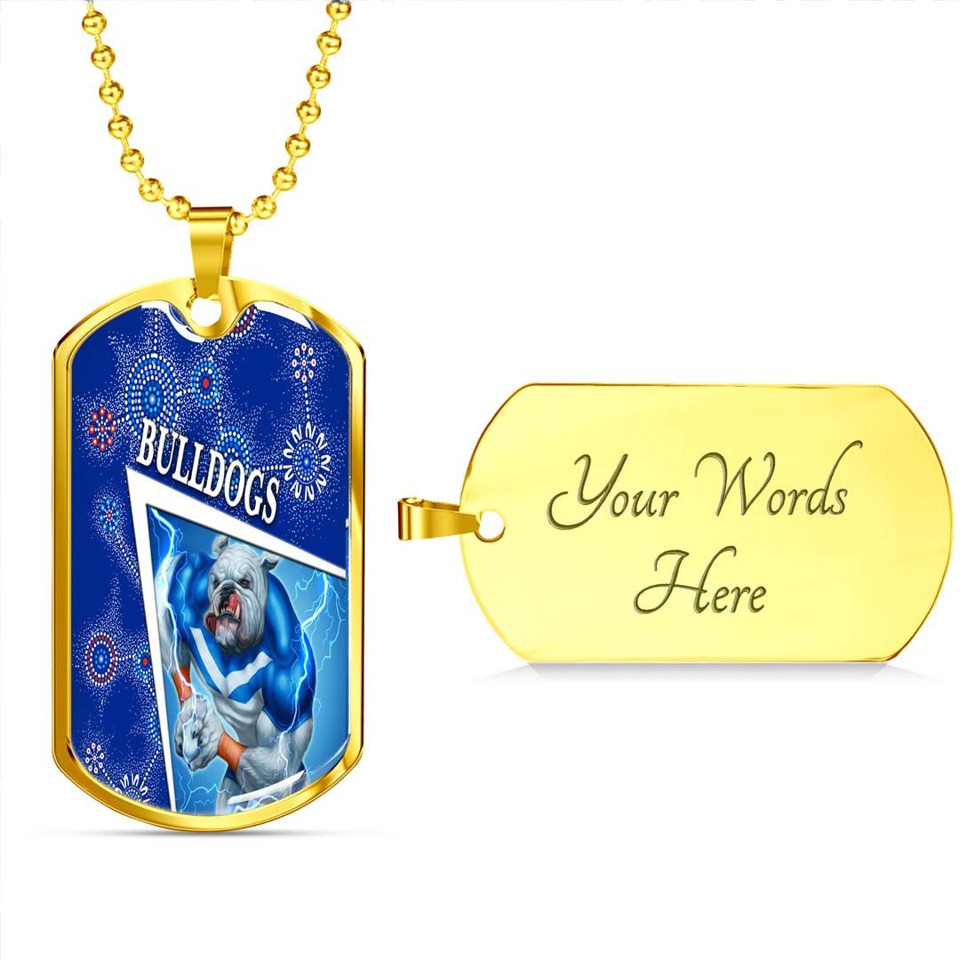 Vibe Hoodie Dog Tag - Canterbury-Bankstown Bulldogs Special - Rugby Team Dog Tag