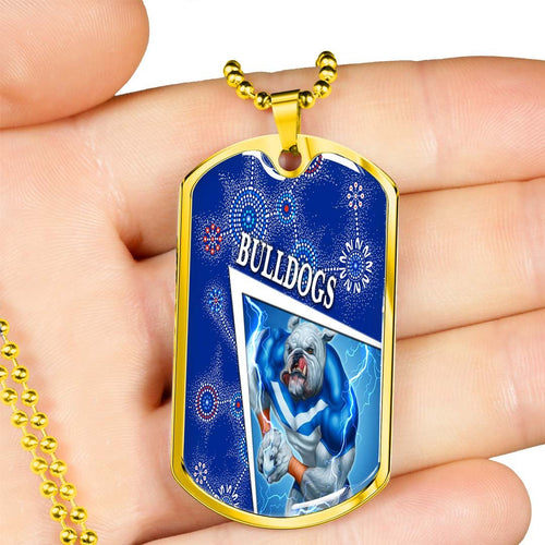Vibe Hoodie Dog Tag - Canterbury-Bankstown Bulldogs Special - Rugby Team Dog Tag