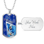 Vibe Hoodie Dog Tag - Canterbury-Bankstown Bulldogs Special - Rugby Team Dog Tag