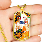 Vibe Hoodie Dog Tag - (Custom) Parramatta Eels Heal Country - Heal Our Nation - Rugby Team Dog Tag