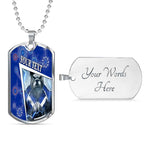Vibe Hoodie Dog Tag - (Custom) Canterbury-Bankstown Bulldogs Special Style - Rugby Team Dog Tag