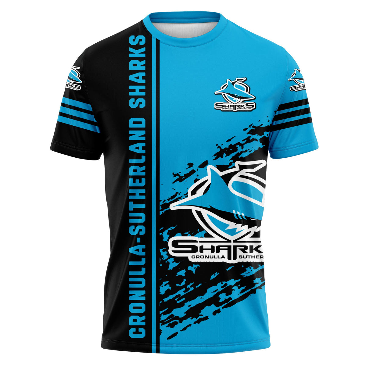 cronulla-sutherland-sharks-t-shirt-quarter-style-nrl