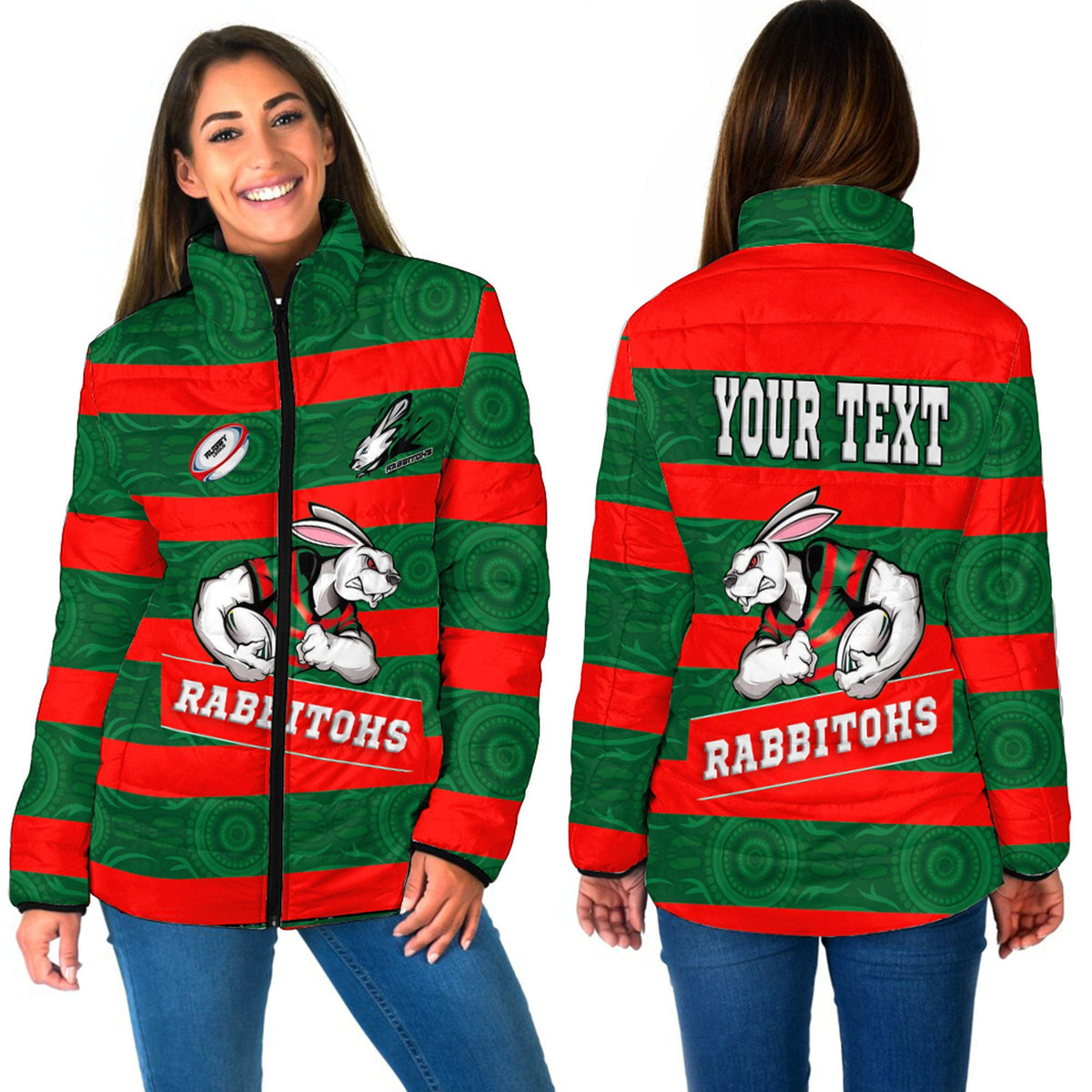 vibe-hoodie-clothing-custom-south-sydney-rabbitohs-women-padded-jacket