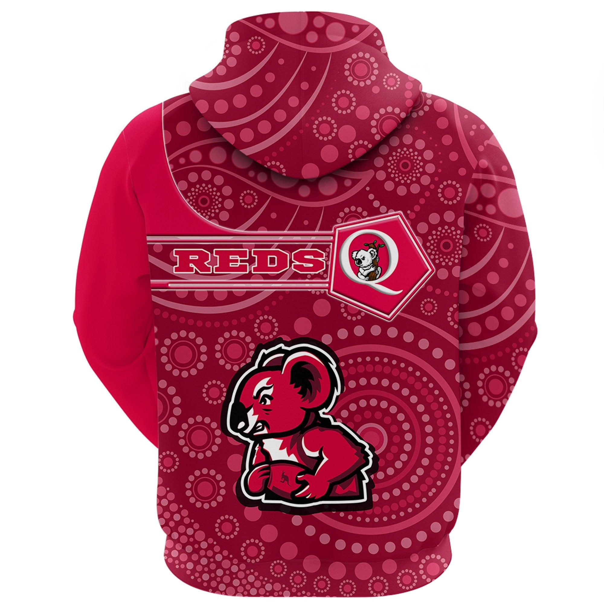 vibe-hoodie-clothing-queensland-reds-simple-style-hoodie