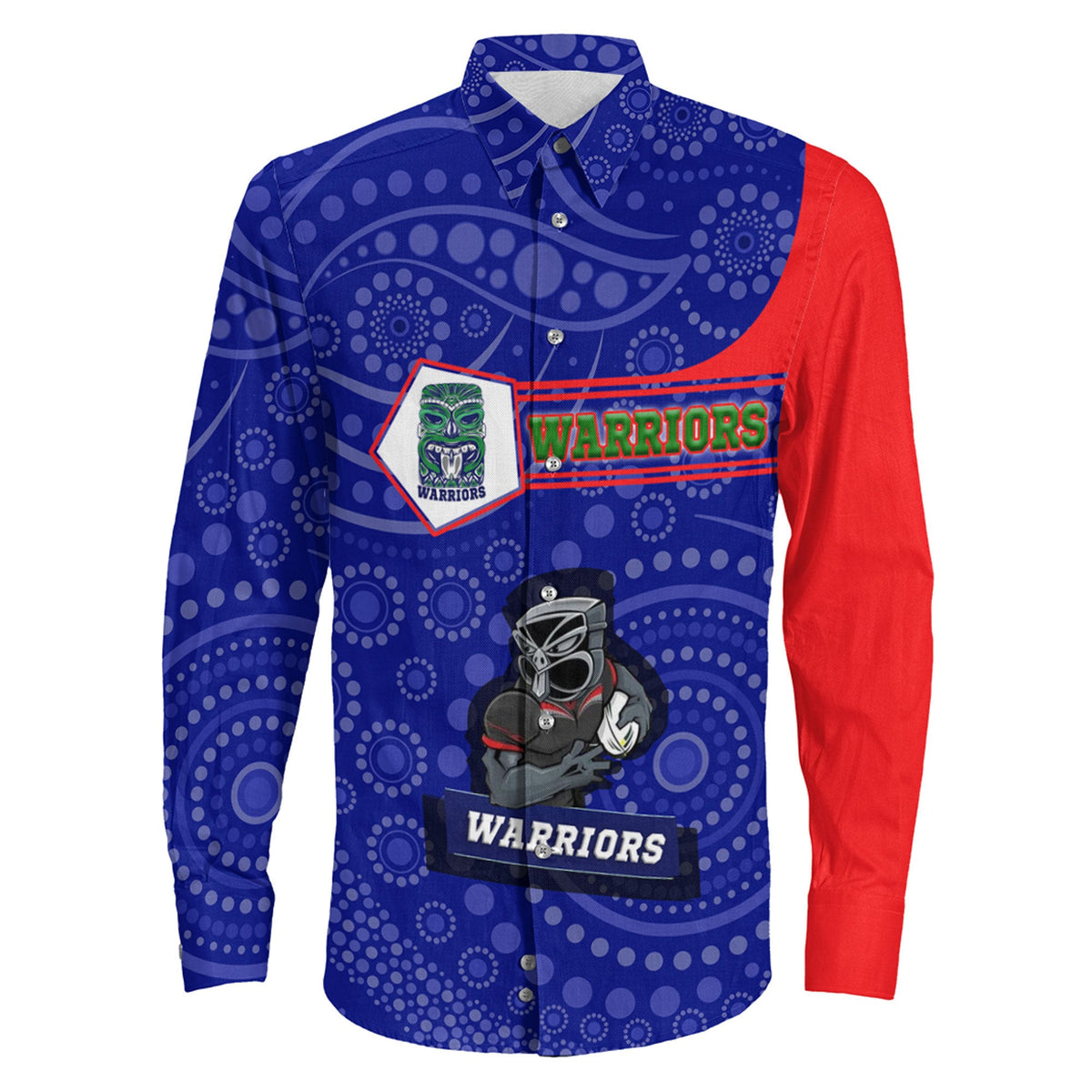 vibe-hoodie-clothing-new-zealand-warriors-simple-style-long-sleeve-button-shirt