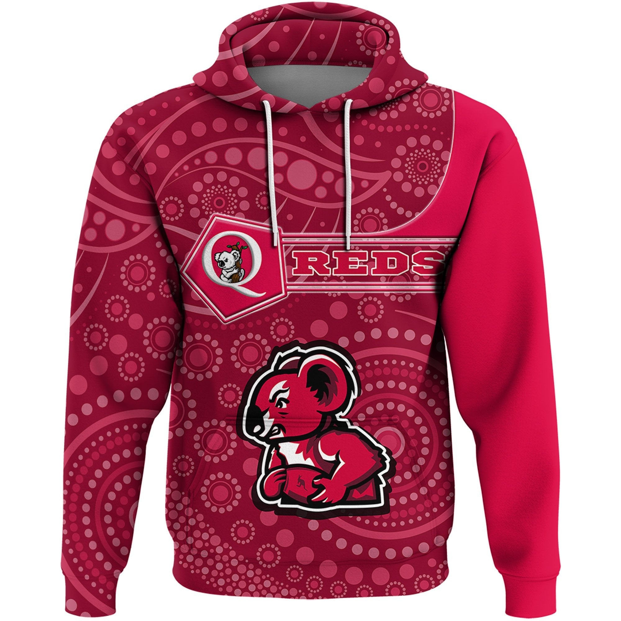 vibe-hoodie-clothing-queensland-reds-simple-style-hoodie