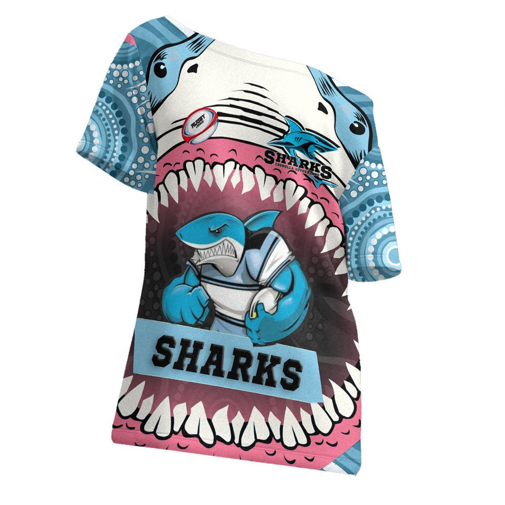 vibe-hoodie-clothing-custom-cronulla-sutherland-sharks-off-shoulder-t-shirt