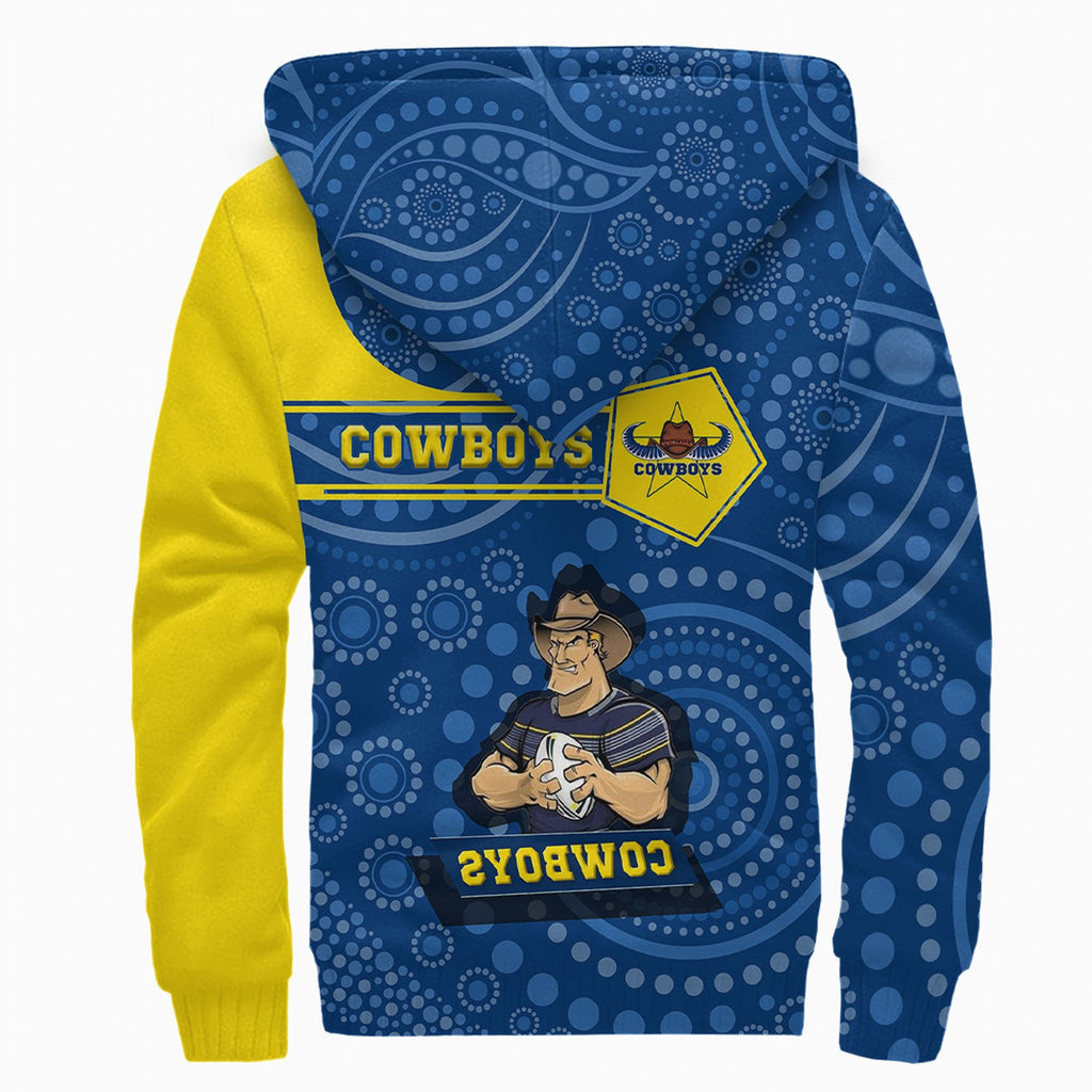 vibe-hoodie-clothing-north-queensland-cowboys-simple-style-sherpa-hoodies